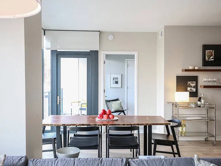 The internationally renowned design firm, Cecconi Simone, has created a sleek, modern home for you to retreat to