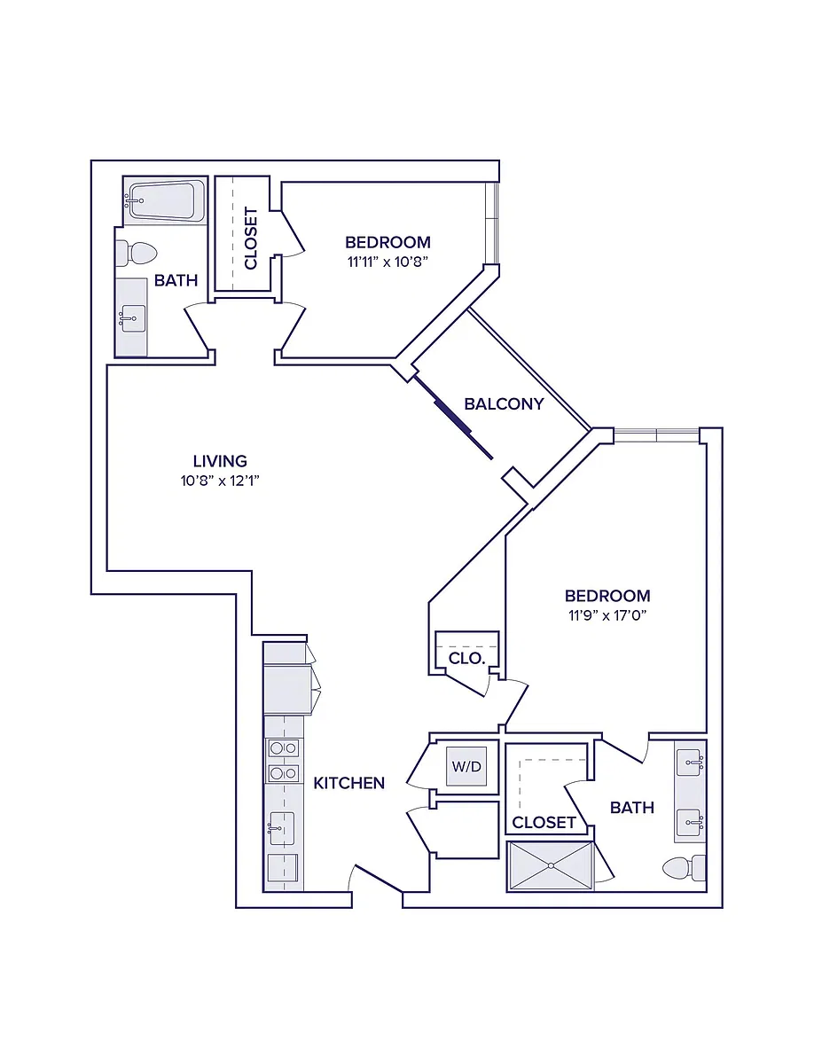 Floor plan B12 - North Tower