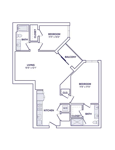 Floor plan B12 - North Tower