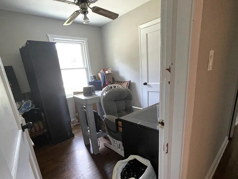smallest room, third room if entire house is rented. Empty room now.
