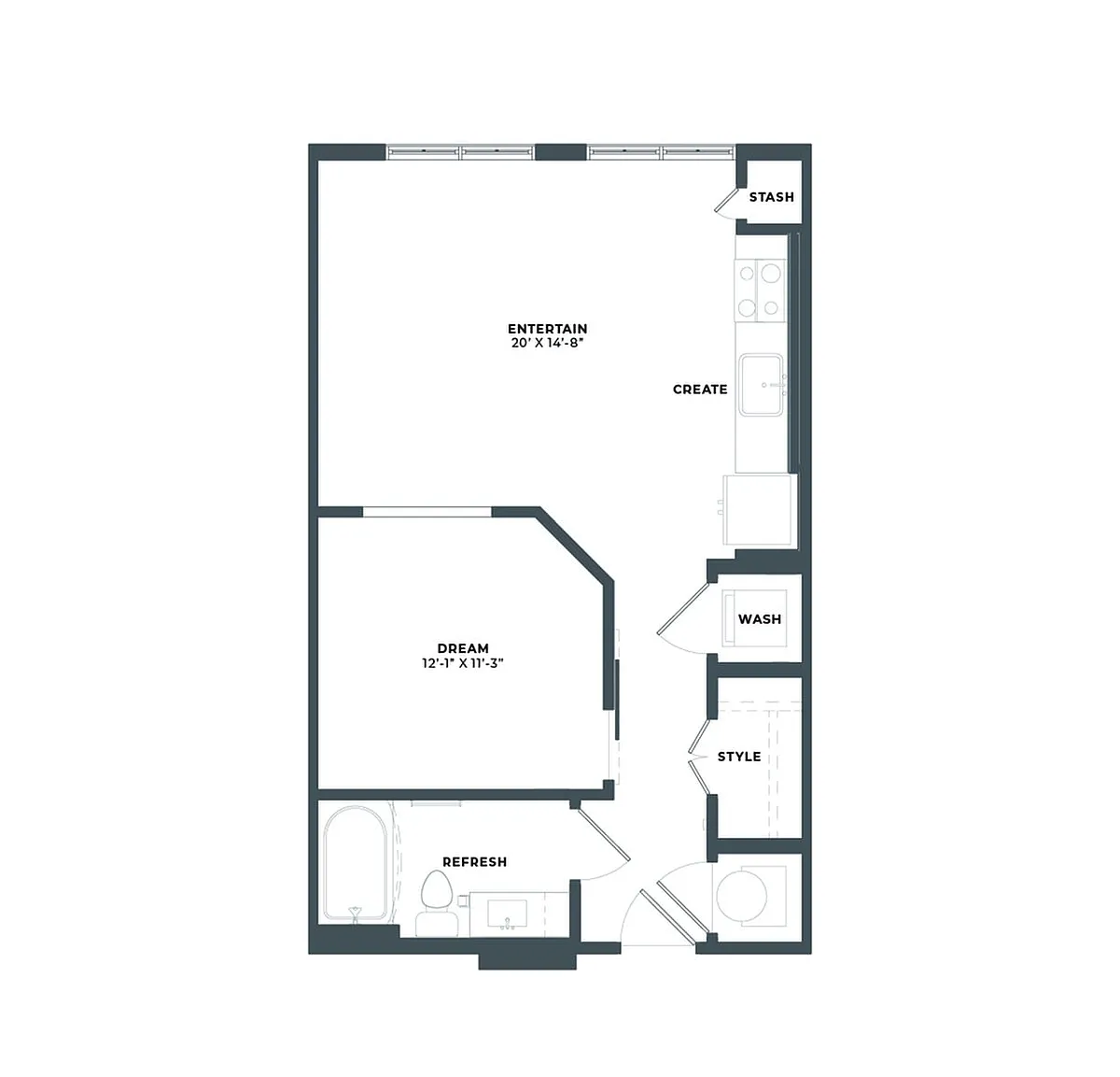 Floor plan 1A
