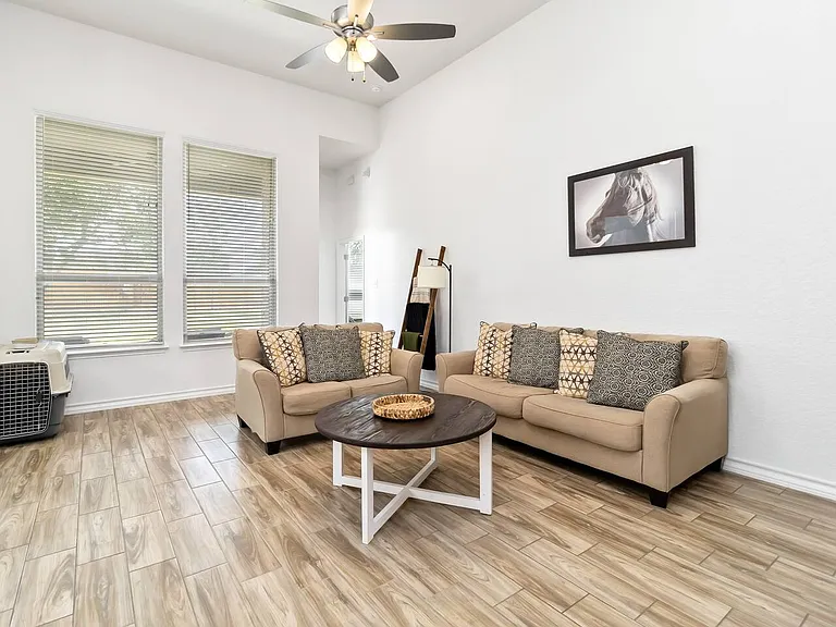 Open living room