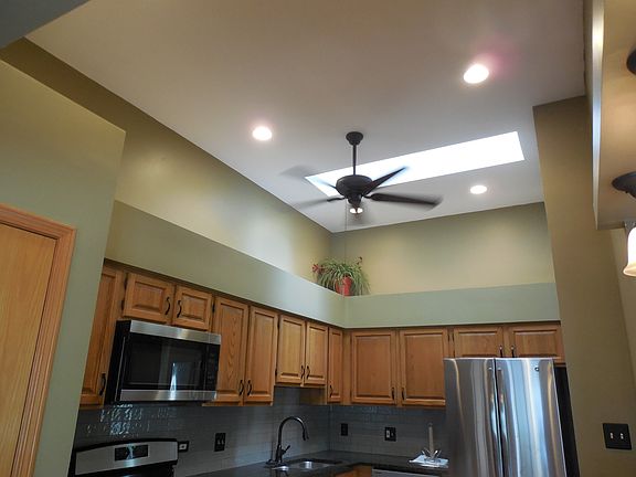 vaulted with can lighting 