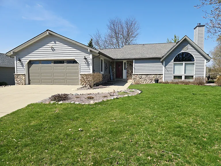 front of the home