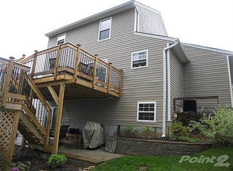 The custom deck is less than a year old!