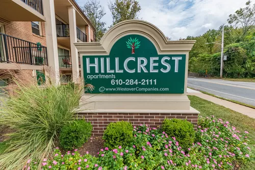 Welcome Sign - Hillcrest Apartments