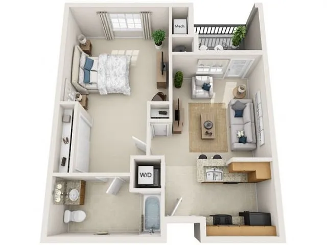 Floor plan Morrison