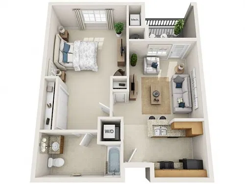 Floor plan Morrison