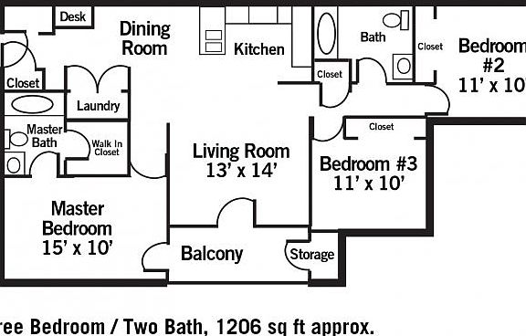 2nd image of 1862 Towne Park Dr APT 8A