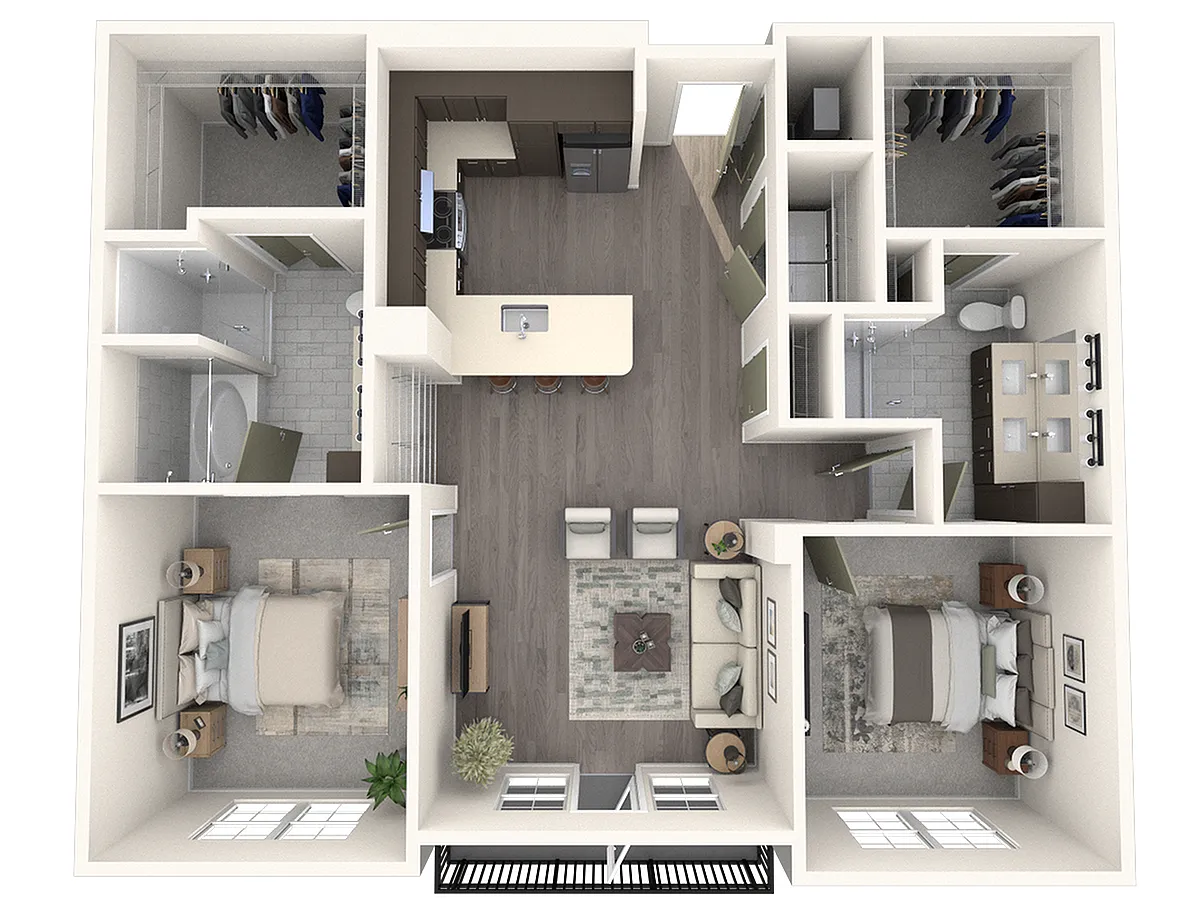 Floor plan B2