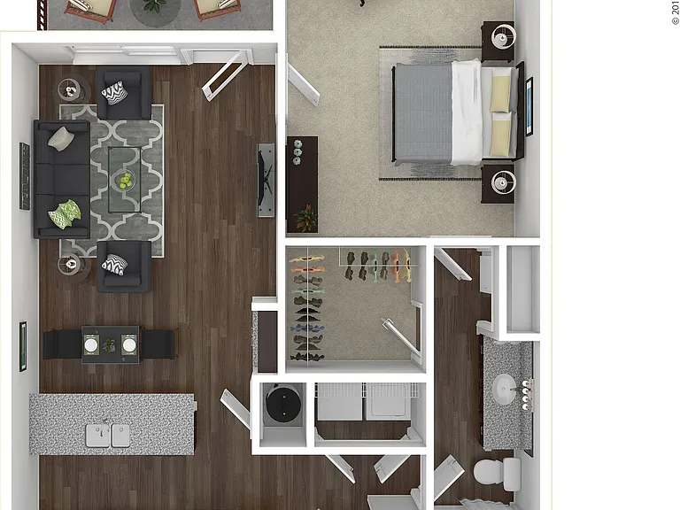 A3 3D Floor Plan A3 3D Floor Plan