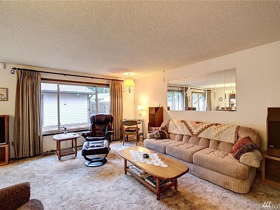 Living room off kitchen