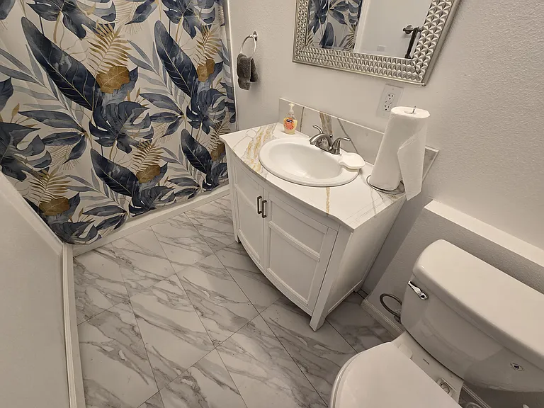 Bathroom.