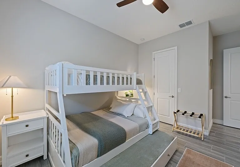 Bunk bed room - closet unavailable for guest use.