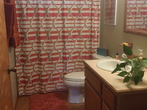 Bathroom w/ tub :& shower.