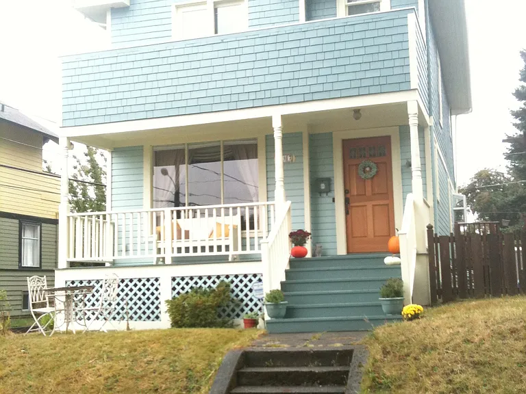 Front of the house