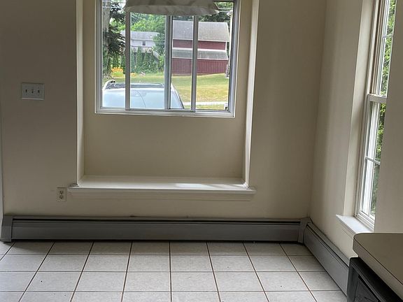 Kitchen table area with window seat