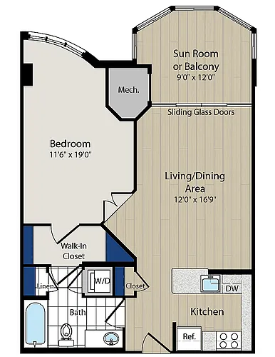 Floor plan Taylor