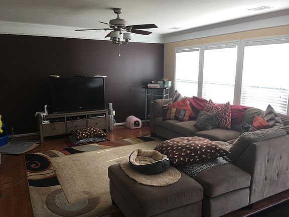 Living room w/accent wall