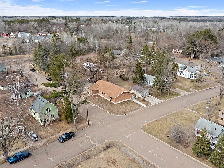 An overhead shot of the duplex.
