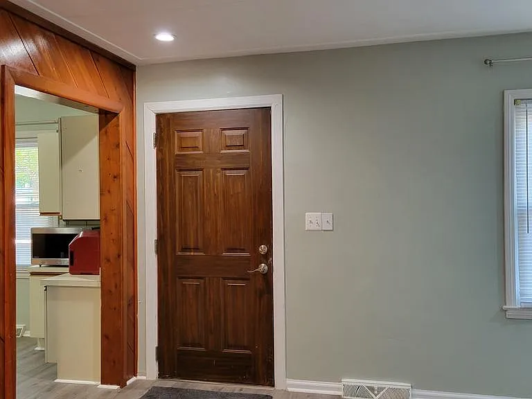 Enter home to sitting room