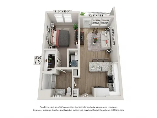 Floor plan A1