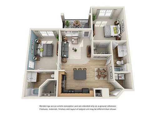 Floor plan Mirage