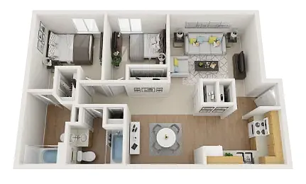Floor plan The Oak