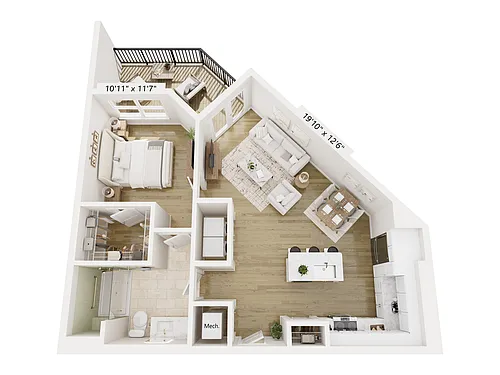 Floor plan Holly