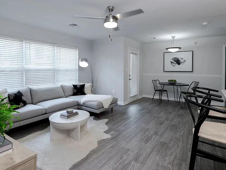 Light-drenched living rooms invite a world of possibilities.
