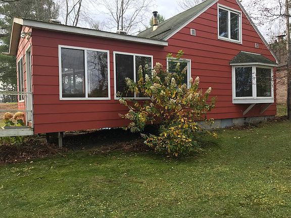 Lake side of house