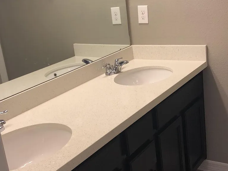 Master Bath dual sink