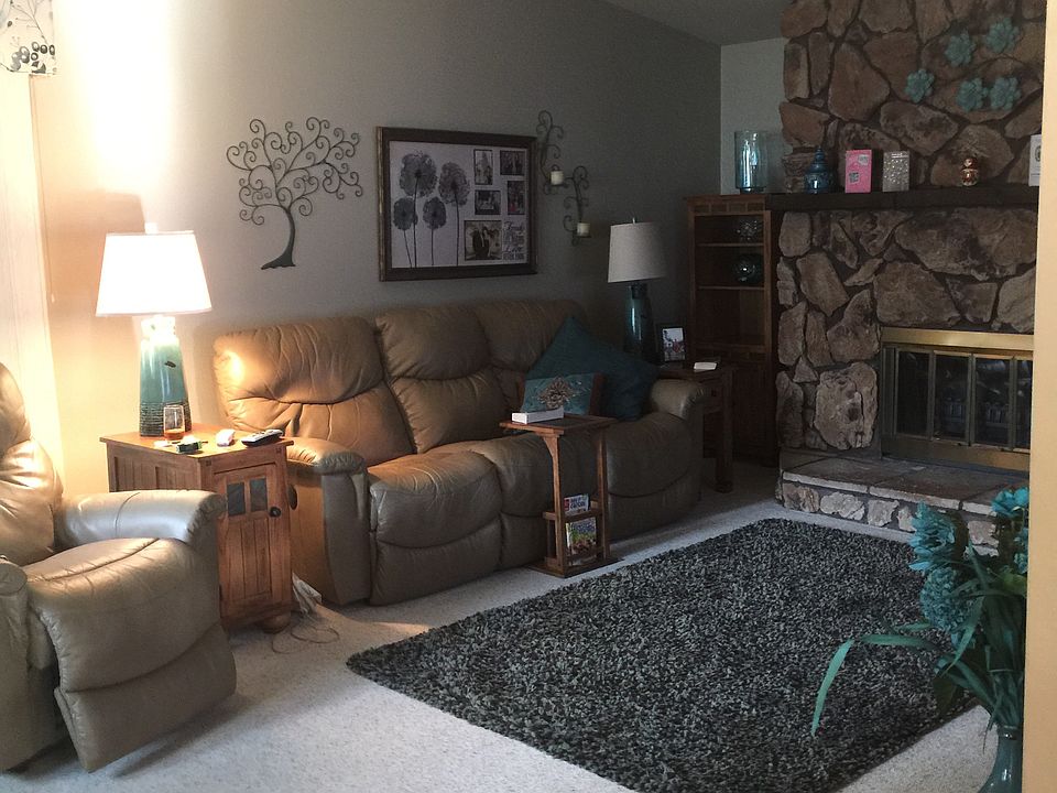 Great Room with wood burning