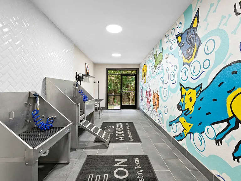 Pet-friendly community with Pet Spa