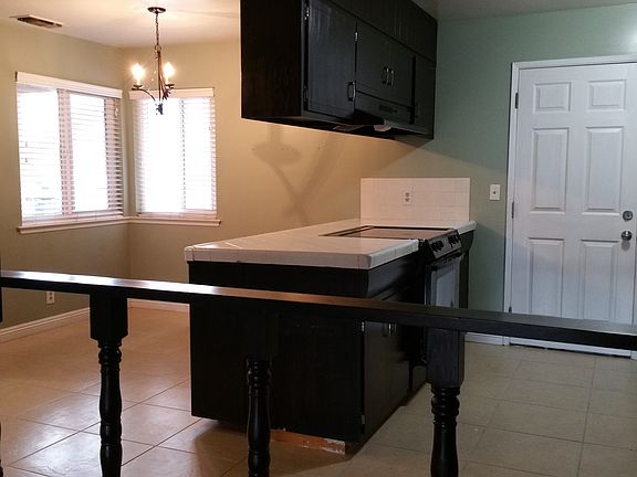 Kitchen and dining area
