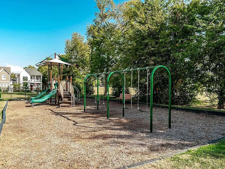 Playground in front of the house
