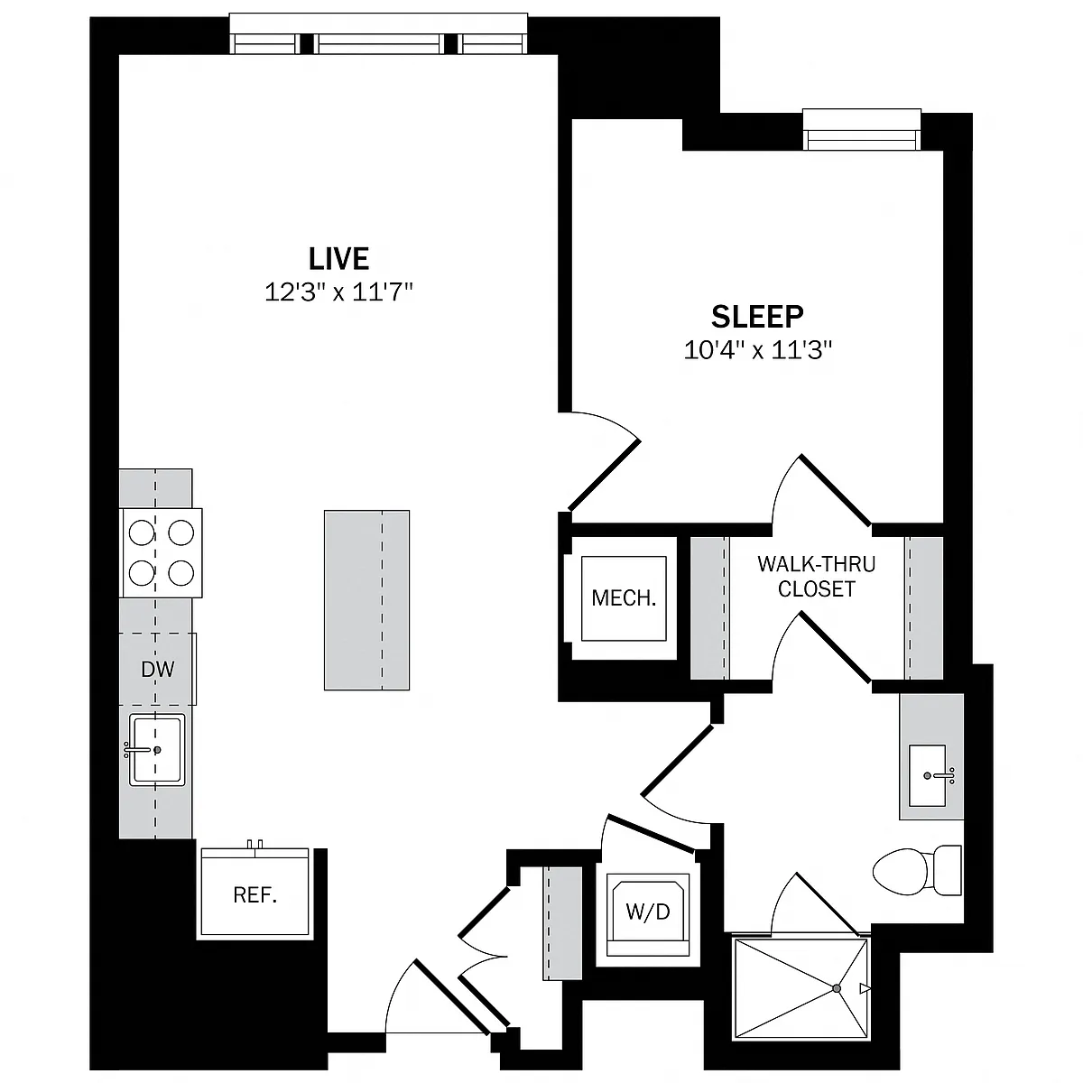 Floor plan HB20