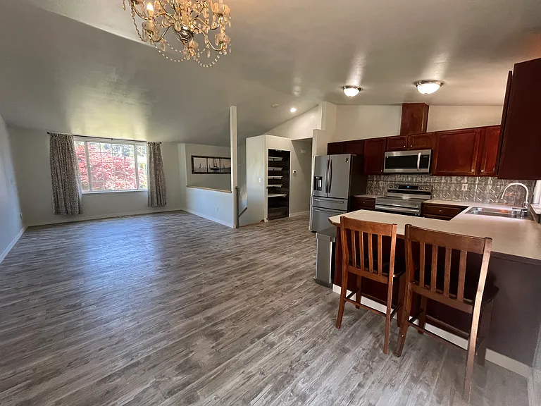 wide open living space