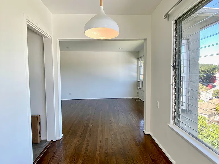 Dining area adjacent to the kitchen.