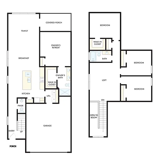 Floor plan Cade