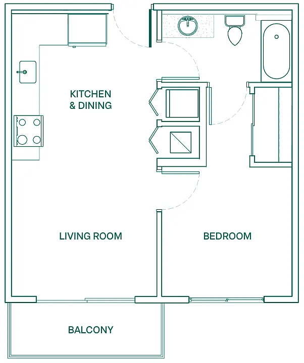 Floor plan A1