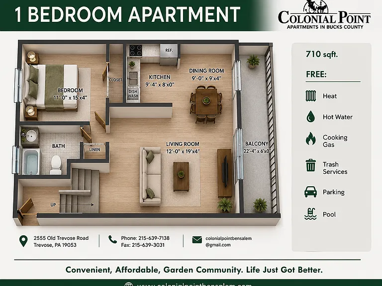 Colonial Point Apartments — Photo 24