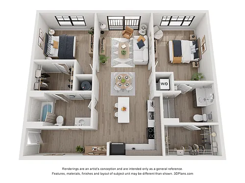 Floor plan Tillery