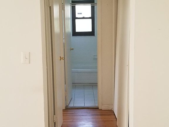 View from the Hall to the Bathroom