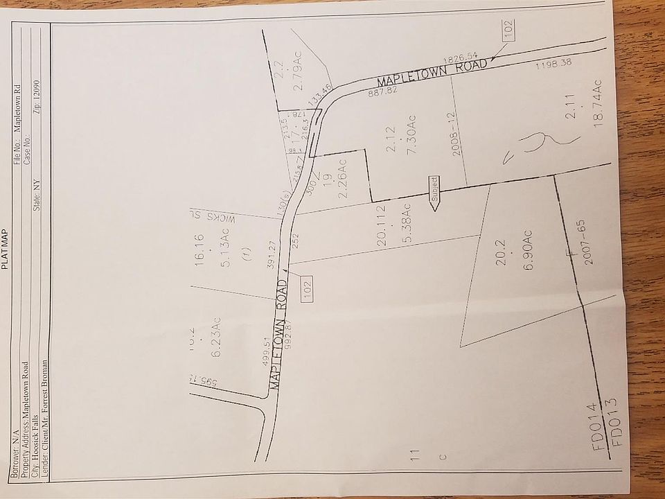 2nd image of MAPLETOWN Road