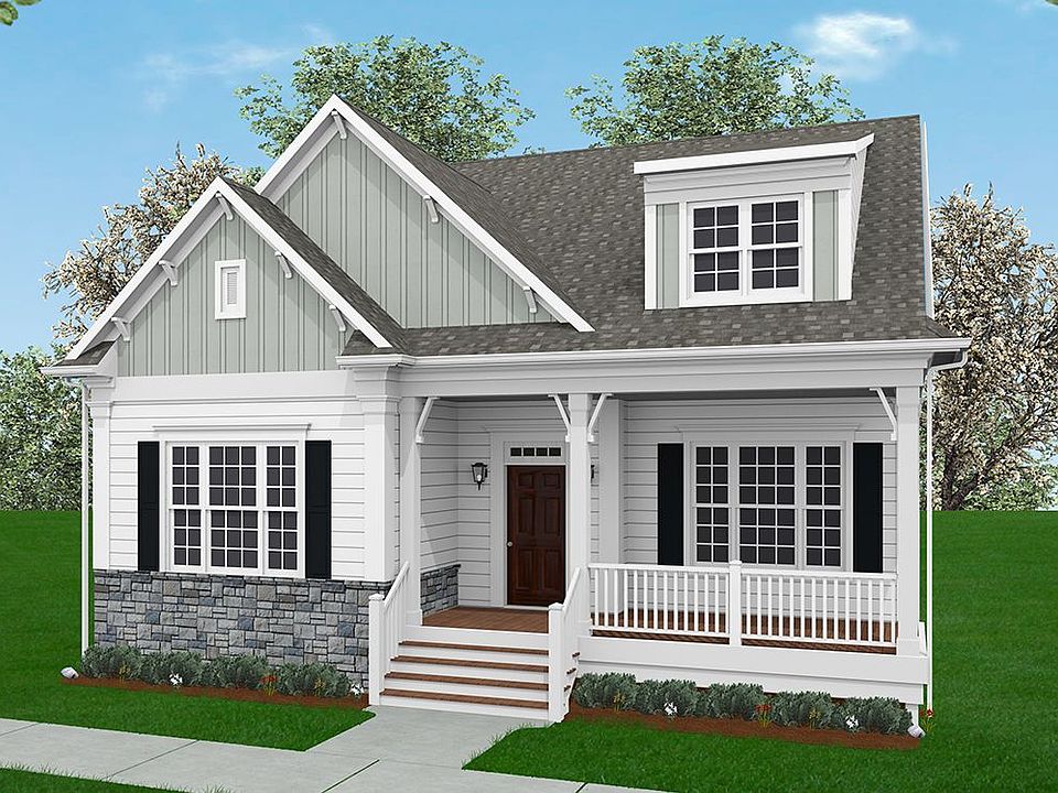 Langston Elevation with Optional Features