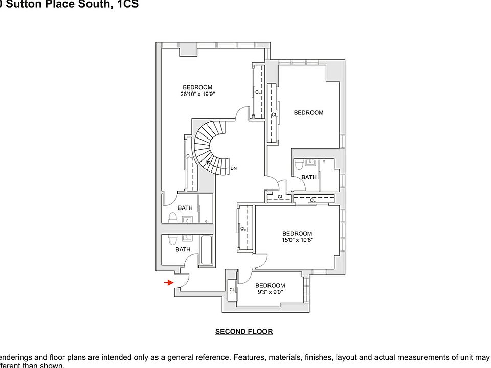 2nd image of 1 Sutton Pl S #1CS