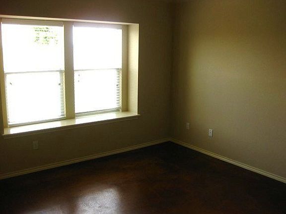 Accent boxed-out window seats in master and family room