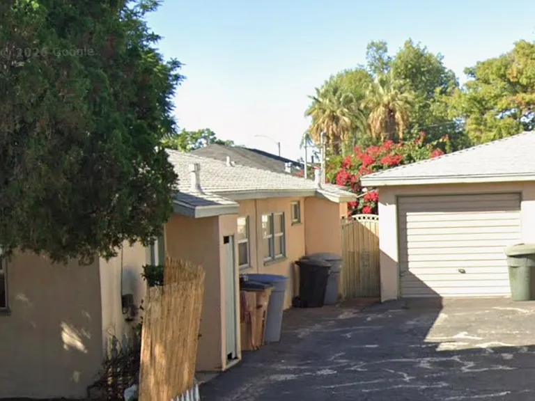 Driveway and garage