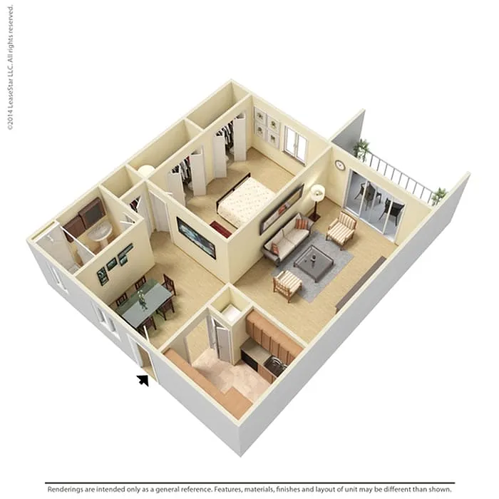 Floor plan 1f1 - St. Thomas